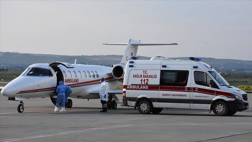 COVID-19 Özel: Özel Hava Ambulansı Prosedürleri