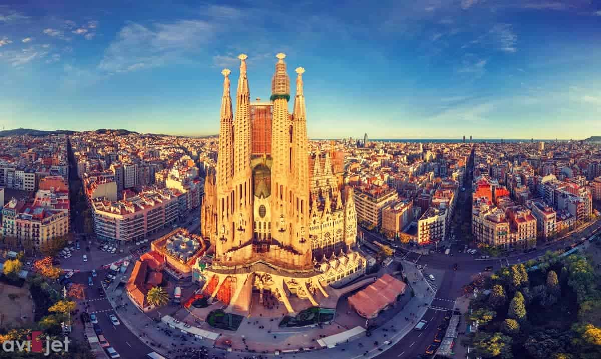 barcelona private jets
