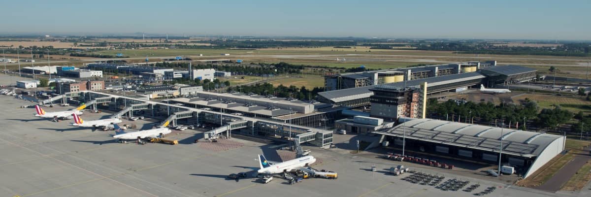 Afbeeldingsresultaat voor leipzig halle airport